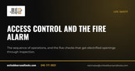 United Doors and Locks guide: Access control and the fire alarm