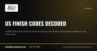 United Doors and Locks guide: US finish codes decoded