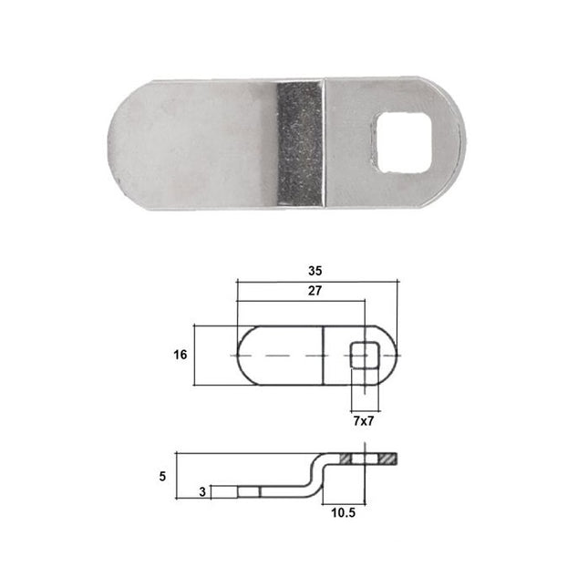 Abloy Protec2 Offset Cam – 455333