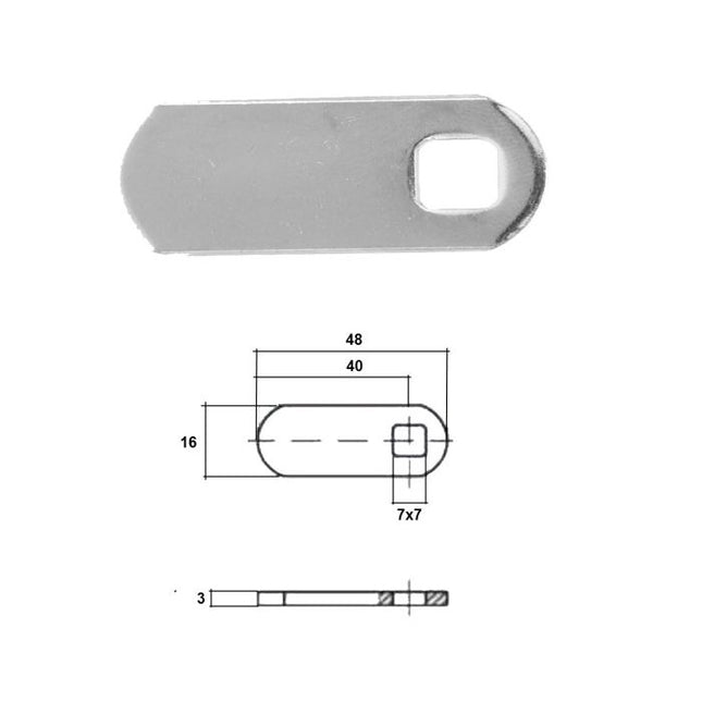 Abloy Protec2 Straight Cam – 455548