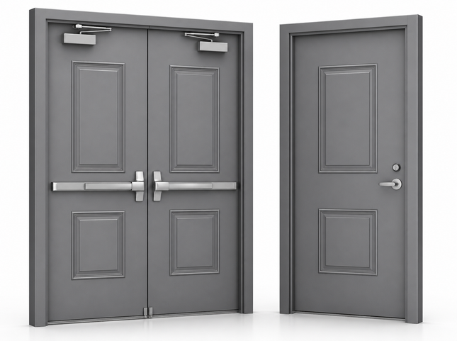 Metal Building Doors