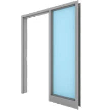 Hollow Metal Sidelite Frame