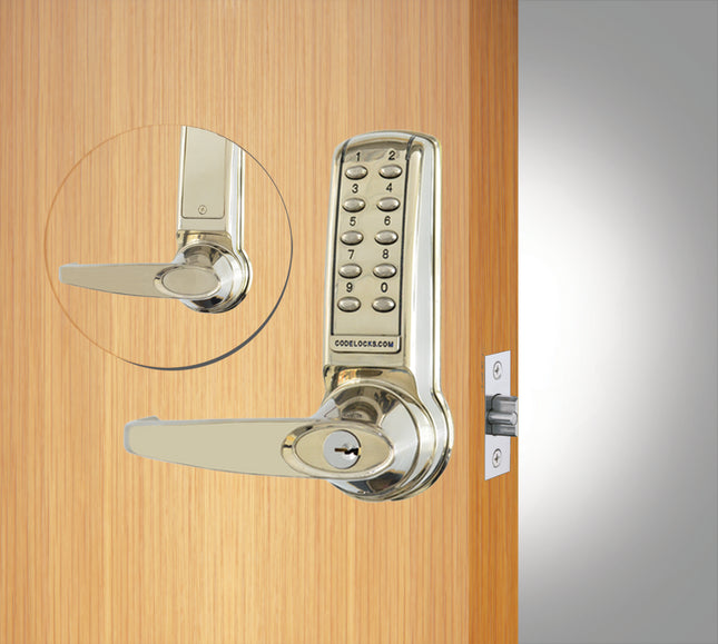 CL4210 Electronic Lockset, Key Override